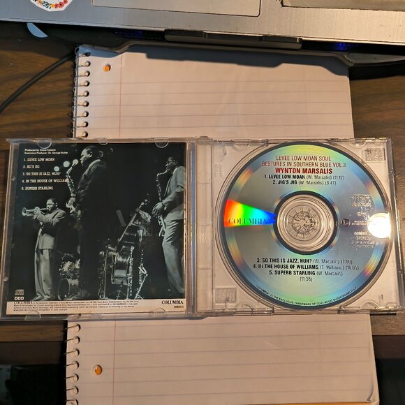 Levee Low Moan: Soul Gestures in Southern Blue, Vol. 3 by Wynton Marsalis... - Picture 2 of 3